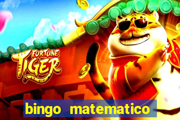 bingo matematico para ensino medio